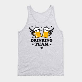 10 Drinking Team Cool Beer Wings Prost Cheers Party Tank Top